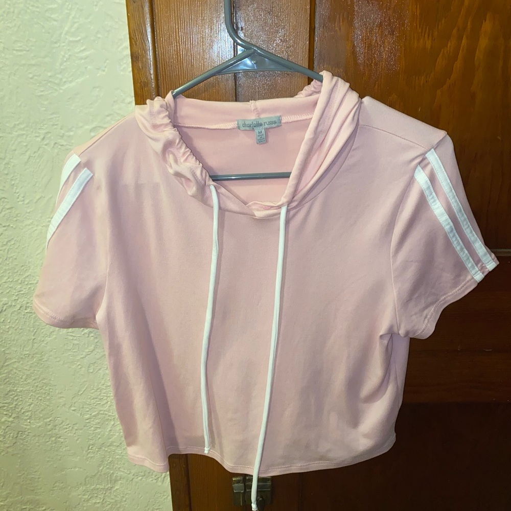 Crop top hoodie